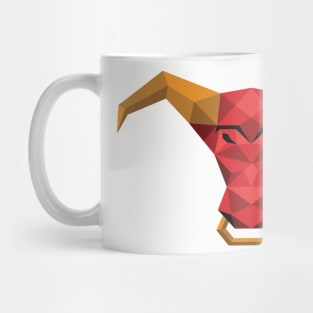 Raging Bull with Nose Ring Mug